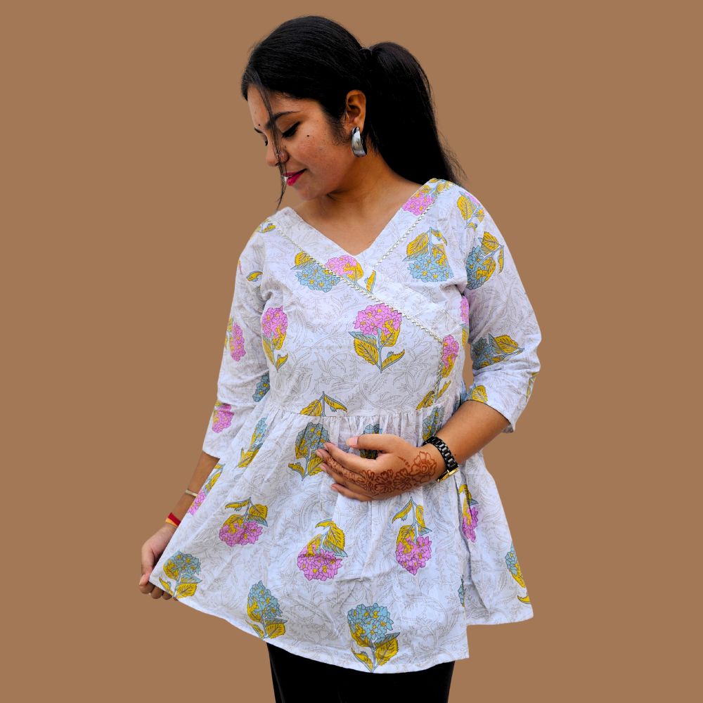 Floral Print Kurti