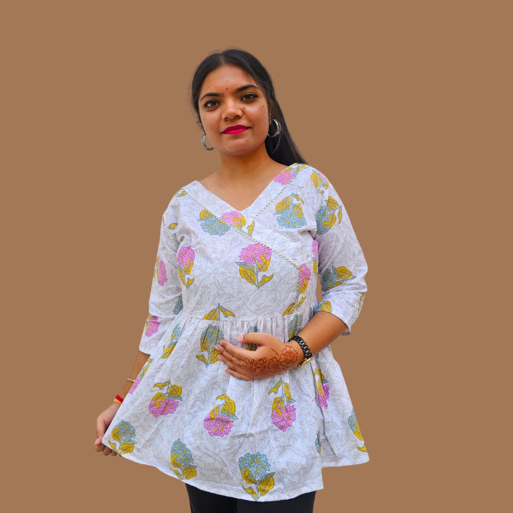 Floral Print Kurti