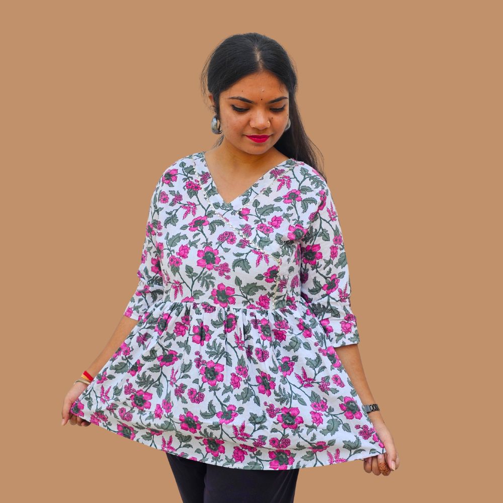 Floral Print Kurti