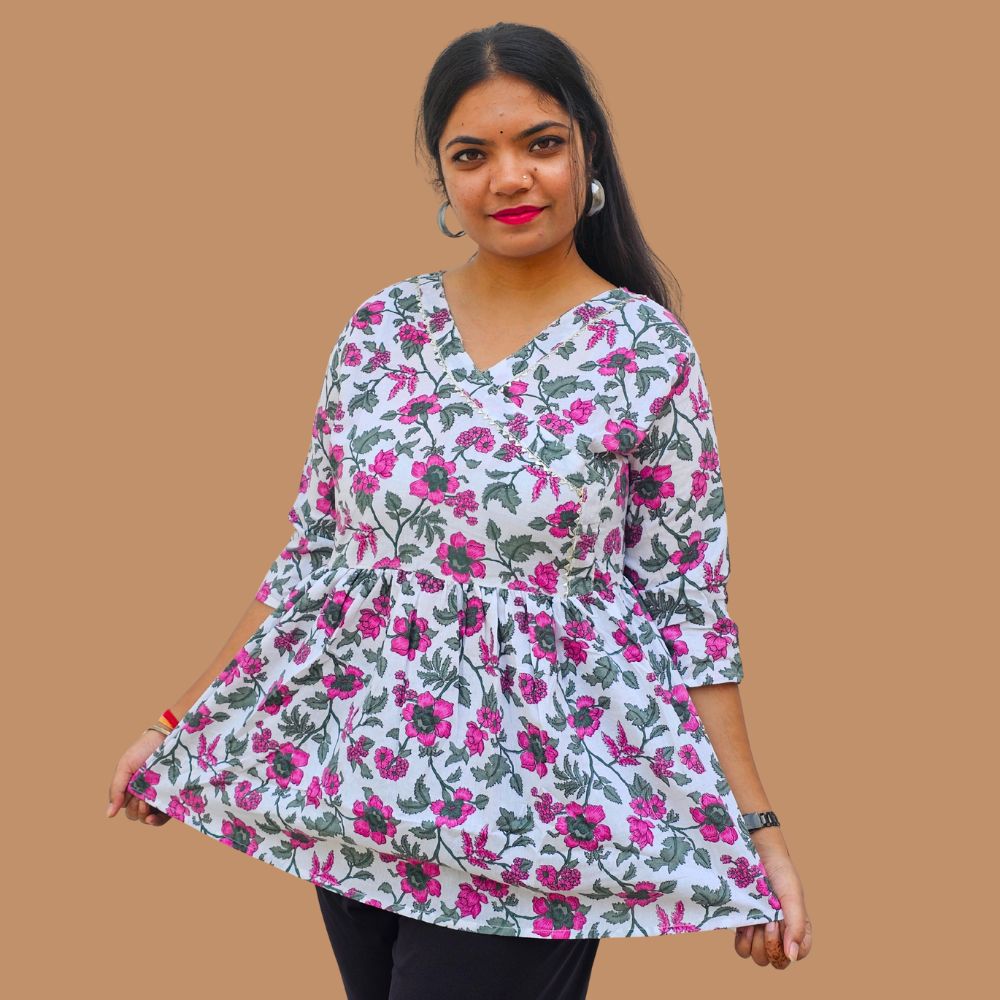 Floral Print Kurti