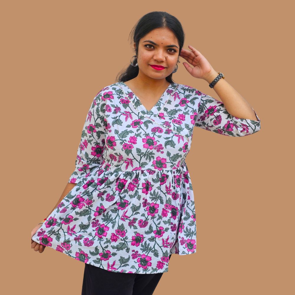 Floral Print Kurti
