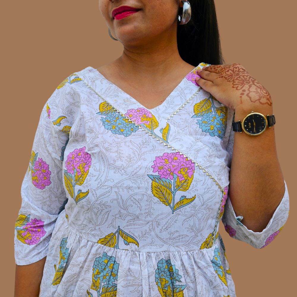 Floral Print Kurti