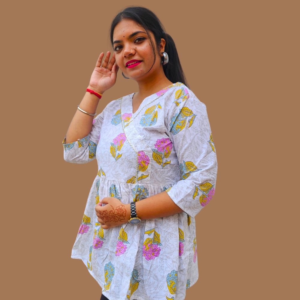 Floral Print Kurti