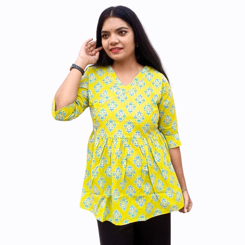 Floral Print Kurti