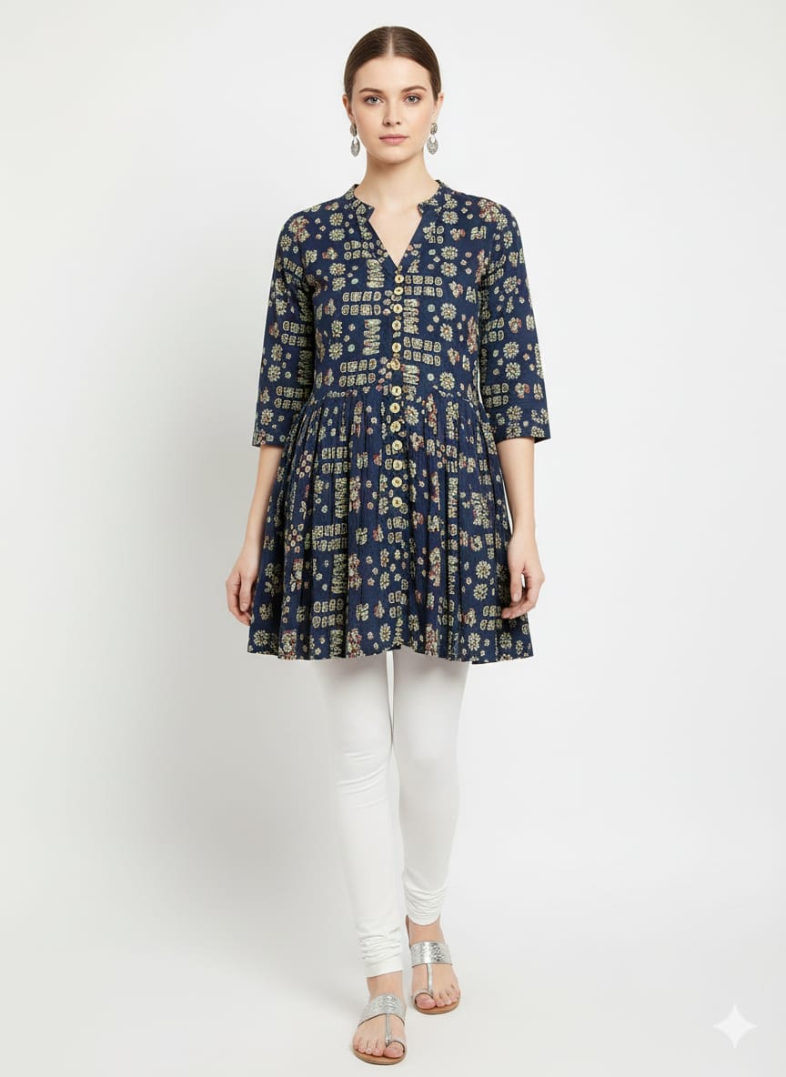 Floral Print Kurti