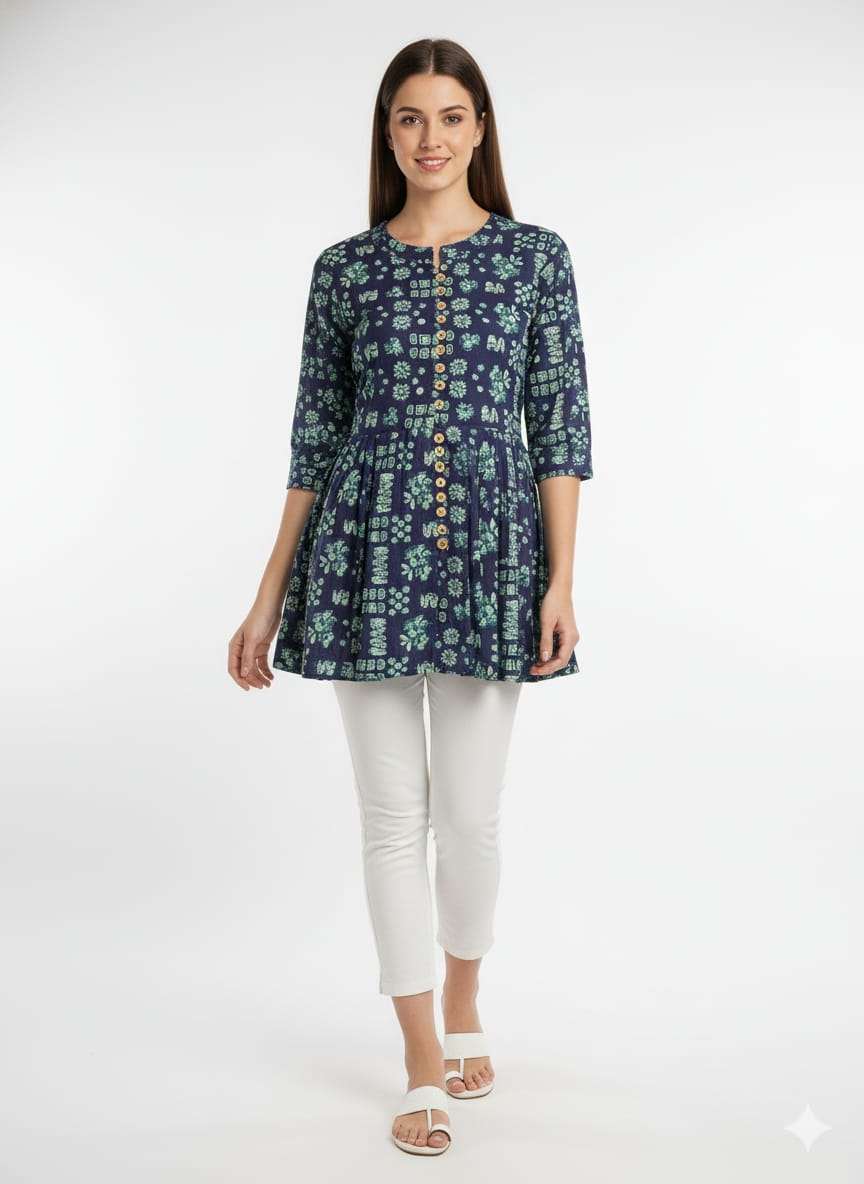 Floral Print Kurti