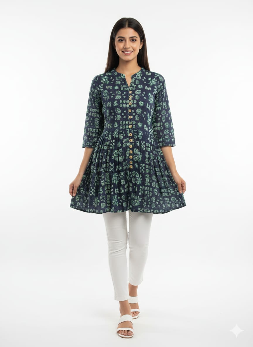 Floral Print Kurti